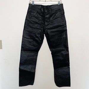 Lawless Denim Waxed Black Selvedge Denim Jeans